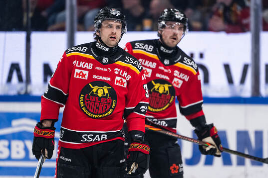 Luleås Pontus Själin och Oscar Engsund