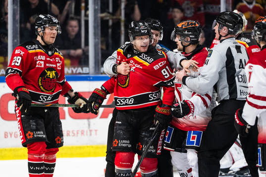Luleås Erik Gustafsson och Brian O'Neill