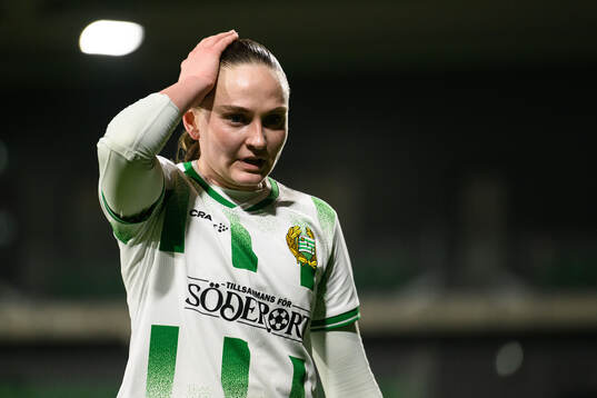 Hammarbys Vilde Hasund deppar