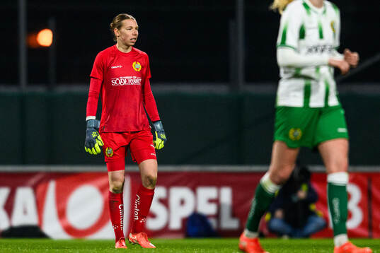 Hammarbys målvakt Melina Loeck