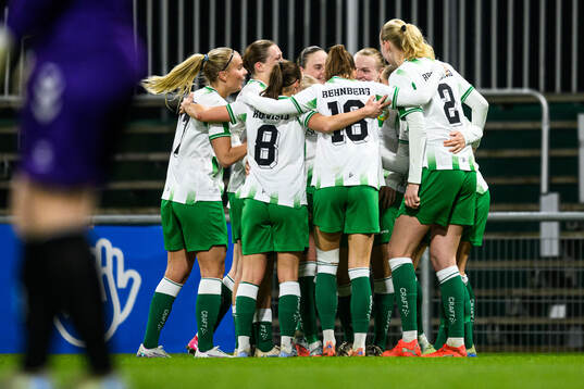 Hammarbys Elin Sørum jublar