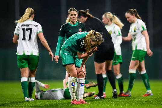 Kristianstads Viktoria Persson deppar
