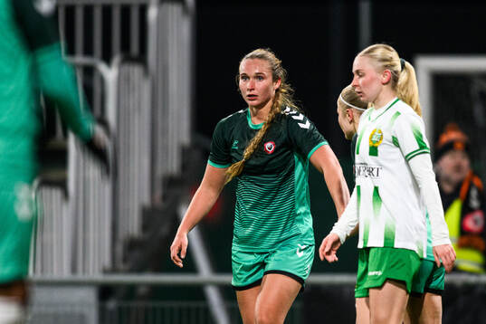 Kristianstads Alexandra Johannsdottir deppar