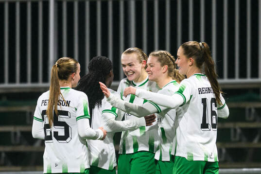 Hammarbys Elin Sørum jublar
