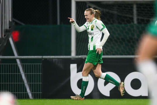 Hammarbys Elin Sørum jublar