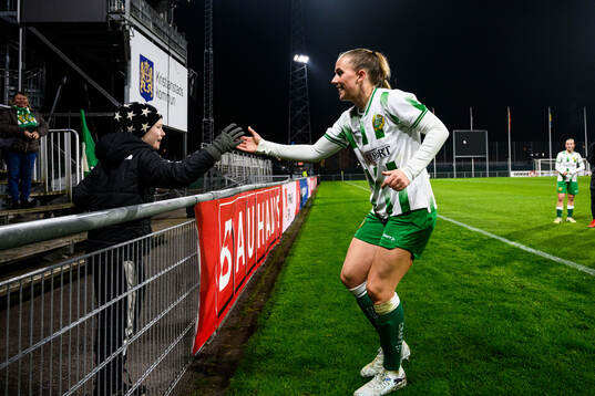 Hammarbys Gudrun Arnardottir jublar