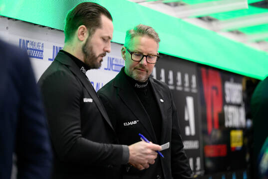 Leksands tränare Johan Hedberg