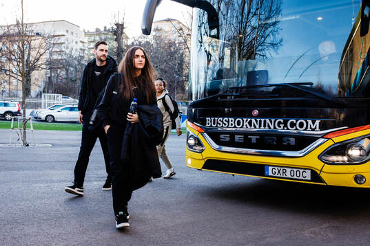 Häckens tränare Elena Sadiku