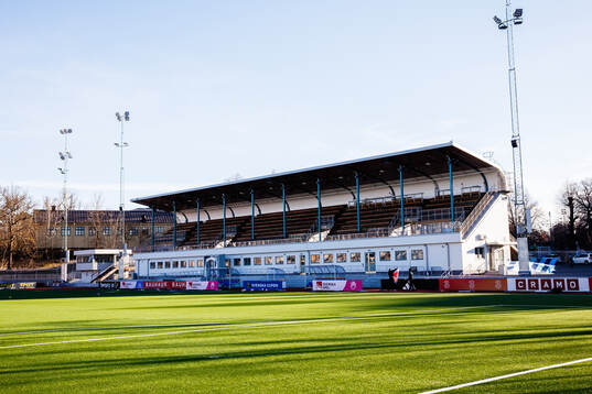 Läktaren på Kristinebergs IP