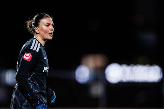 Djurgårdens målvakt Anna Aurora Koivunen
