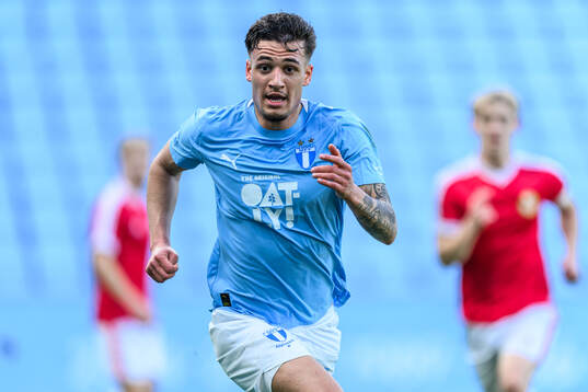 Malmö FFs Noah Åstrand John