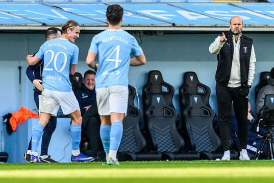 Malmö FFs Erik Botheim jublar