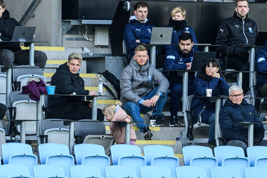 Malmö FFs Jens Stryger Larsen och Anders Christiansen