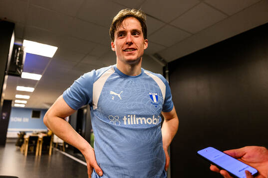 Malmö FFs Johan Karlsson