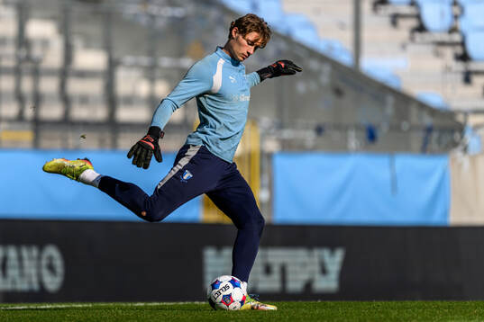 Malmö FFs målvakt William Nieroth Lundgren