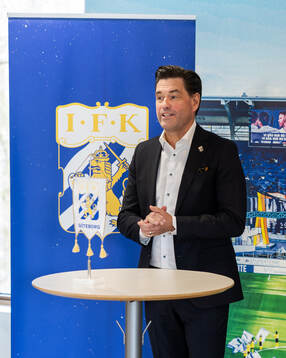 IFK Göteborgs nya klubbdirektör Nicklas Lauwell