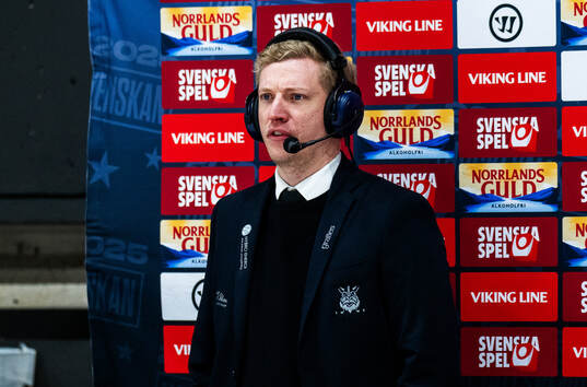 Nybros tränare Hampus Sylvegård deppar