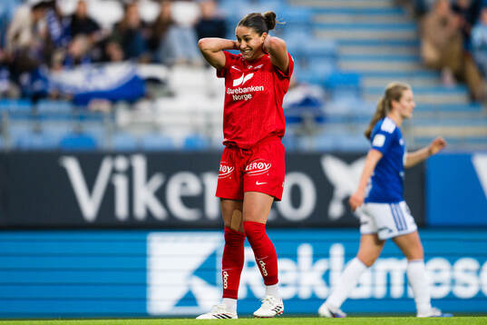 Brenna Marie Lovera of Brann looks dejected