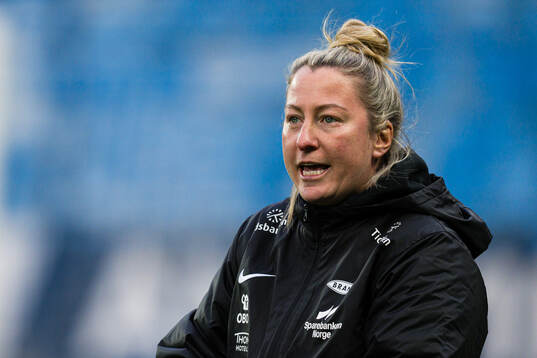 Head coach Laura Kaminski of Brann