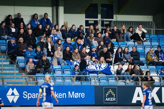 Spectators in the stands