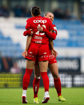 Brenna Marie Lovera of Brann celebrates