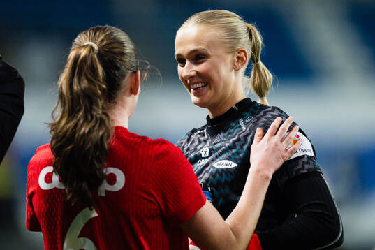 Selma Panengstuen of Brann celebrates