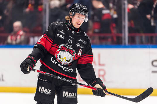Malmö Redhawks Robin Salo deppar