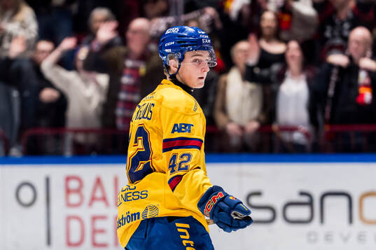 under åttondelsfinal tre i SHL mellan Malmö Redhawks och