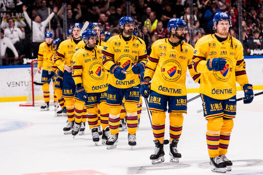 Djurgårdens spelare deppar