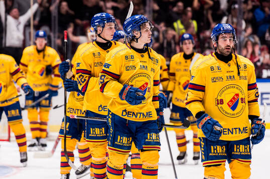 Djurgårdens spelare deppar