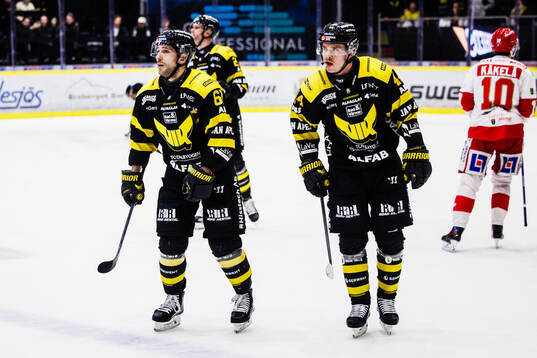 Västerås Konstantin Komarek och Oscar Lawner deppar