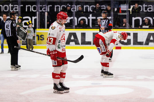 Troja/Ljungbys Axel Wemmenborn deppar