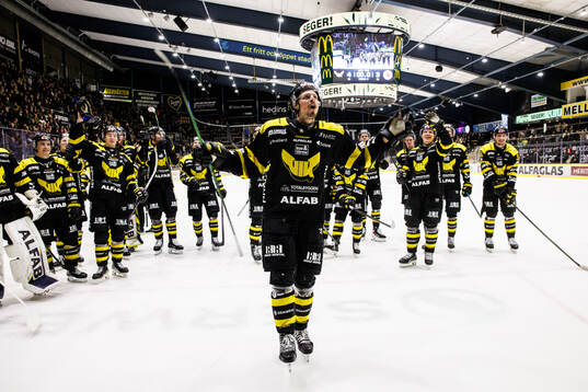 Västerås Jimmie Jansson jublar