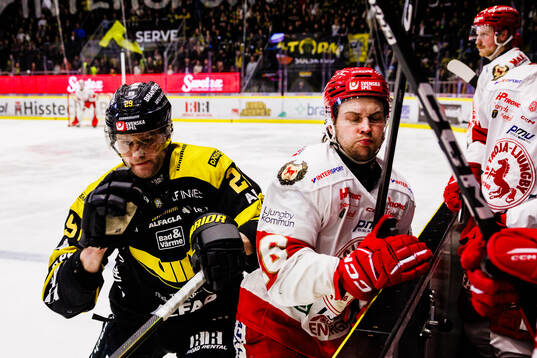 Västerås Kim Rosdahl och Troja/ Ljungbys Dennis Fröland