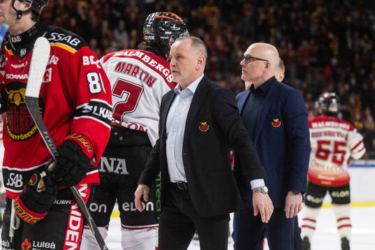 Luleås tränare Thomas Berglund