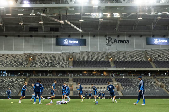 Djurgården värmer upp