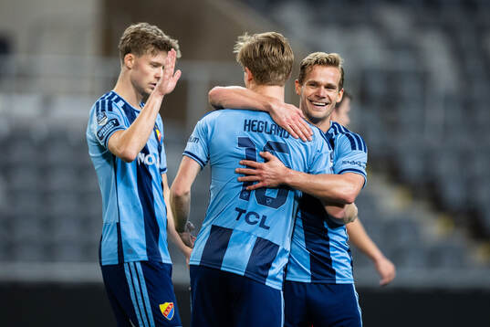 Bläddra bland fler bilder av Fotboll, Träningsmatch, Djurgården - Degerfors