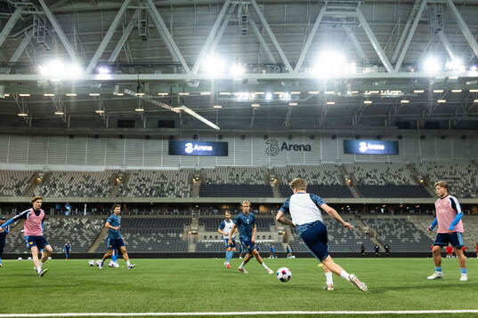 Djurgården värmer upp