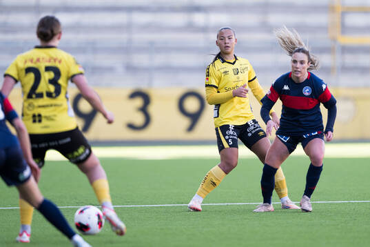 Elfsborgs Matilda Mårtensson och Linköpings Ashlynn