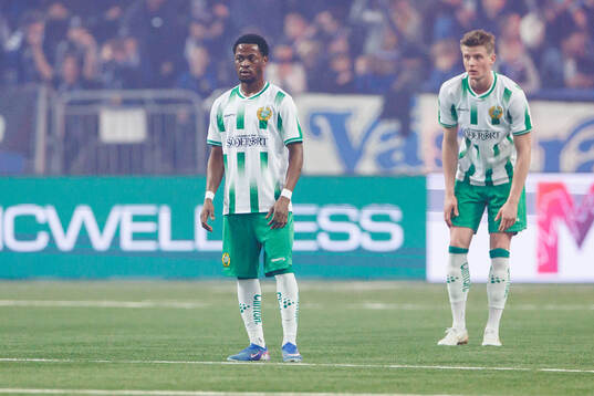 Hammarbys Frank Junior Adjei deppar