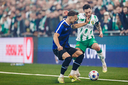 Sirius Henrik Rönnlöf Castegren och Hammarbys Nahir Besara