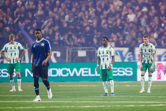 Hammarbys Frank Junior Adjei deppar