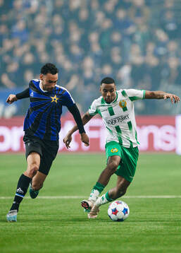 Sirius Joakim Persson och Hammarbys Paulos Abraham