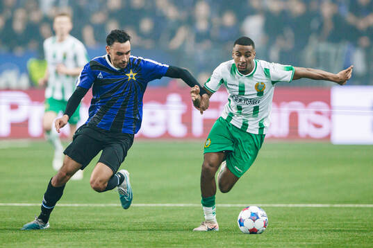 Sirius Joakim Persson och Hammarbys Paulos Abraham