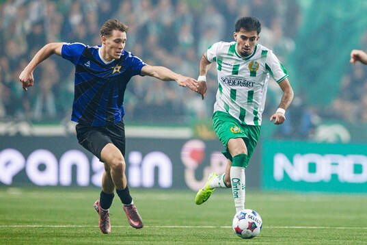 Sirius Marcus Lindberg och Hammarbys Montader Madjed