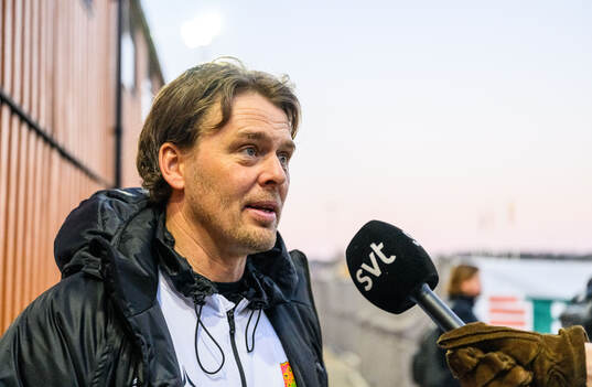 GAISs huvudtränare Fredrik Holmberg
