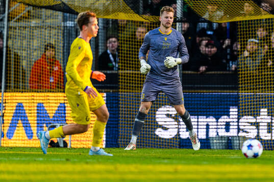 Mjällbys målvakt Robin Wallinder