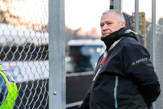 Svenska Fotbollsförbundets säkerhetschef Martin Fredman