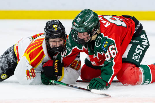 Brynäs Tilde Sundnäs Grillfors och Frölundas Tuva Kandell