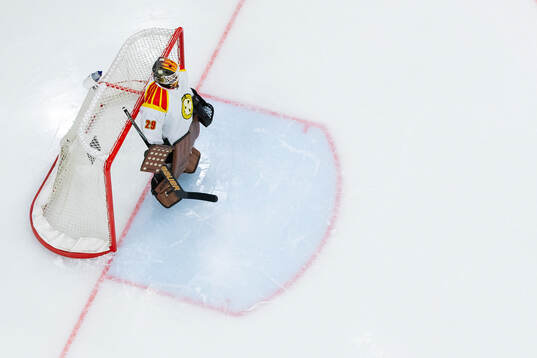 Brynäs målvakt Klara Peslarova